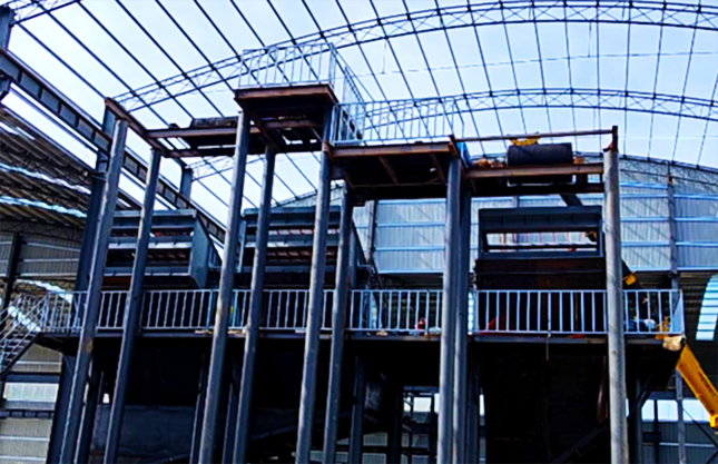 1000噸鐵礦石破碎加工生產(chǎn)線(xiàn)